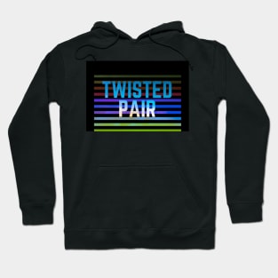 twisted pair Mask Hoodie